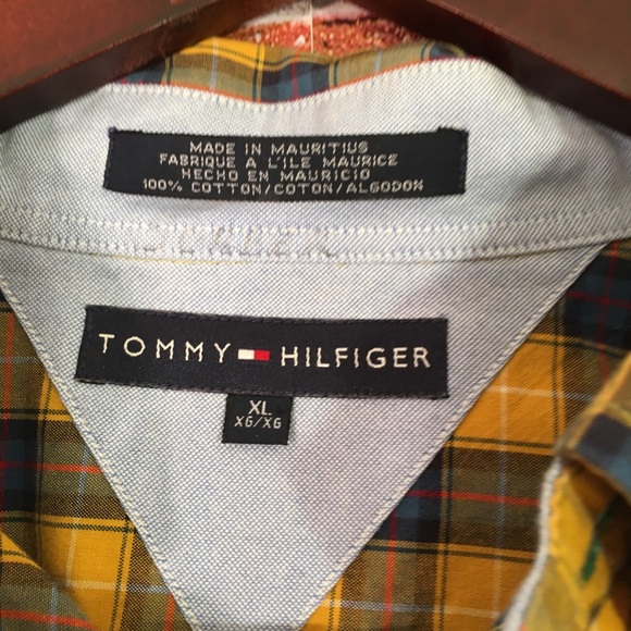 ❌ sold Vintage Tommy Hilfiger Button Up XL - Picture 3 of 4